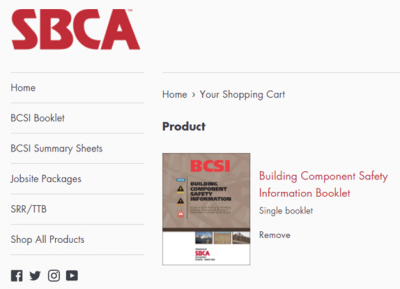 SBCA online store