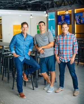 Buildertrend co-founders: Dan Houghton, Jeff Dugger, and Steve Dugger