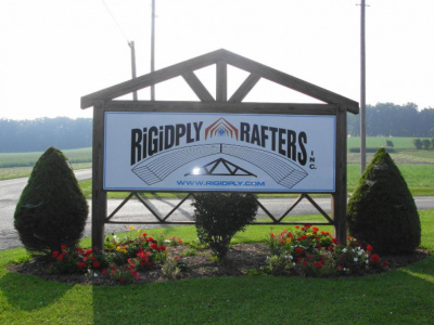 Rigidply Rafters sign