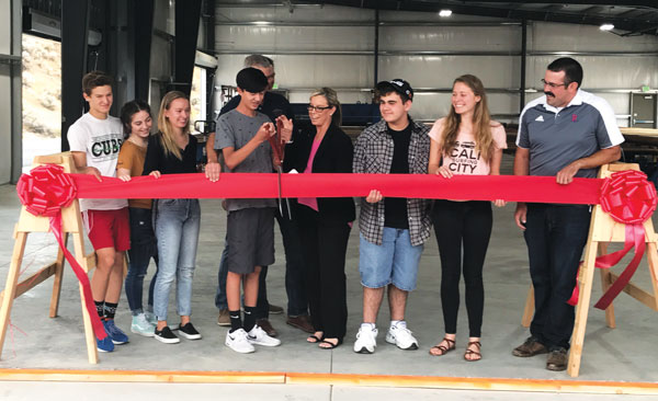 PLTW ribbon-cutting