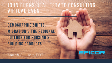 John Burns Real Estate Consulting Virtual Event